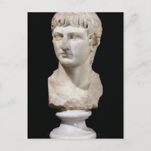 Bust av Germanicus Vykort