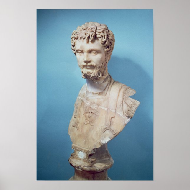 Bust av Septimus Severus Poster (Framsidan)