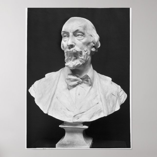Bust från Auguste Vacquerie Poster (Framsidan)