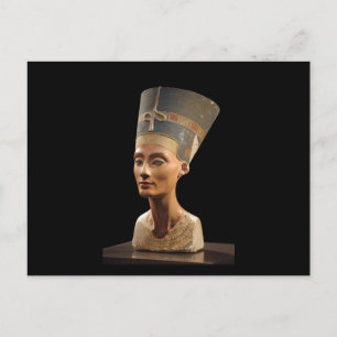 Bust från drottning Nefertiti Vykort