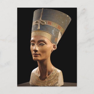 Bust från drottning Nefertiti Vykort