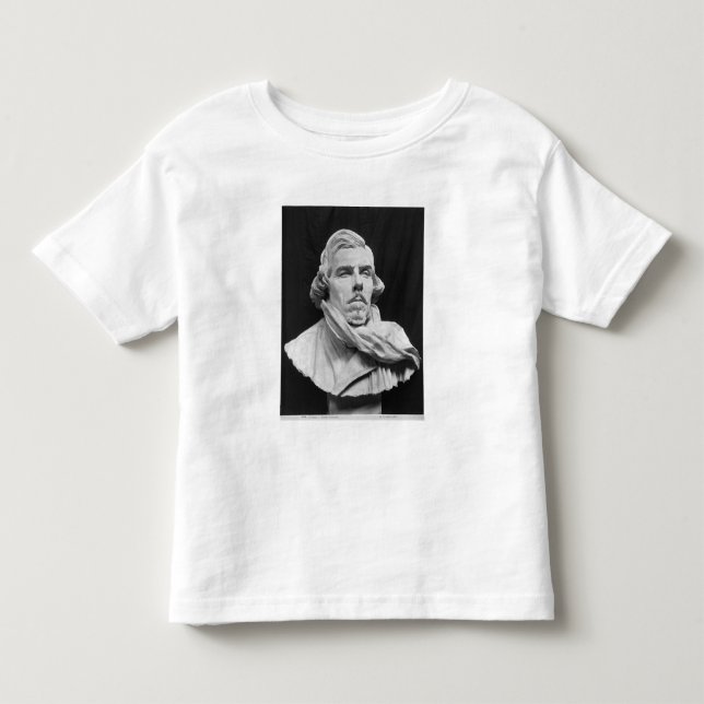 Bust från Eugene Delacroix Tee Shirt (Framsida)