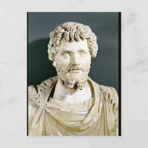 Bust från kejsare Septimus Severus Vykort