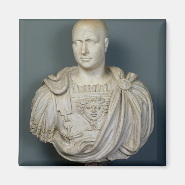 Bust från Publius Cornelius Scipio "Africanus" Magnet (Framsidan)