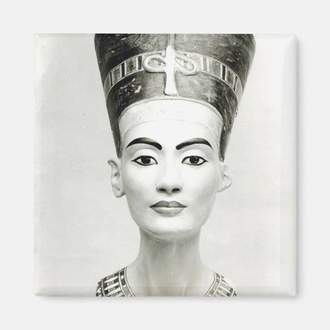 Bust från Queen Nefertiti Magnet (Framsidan)