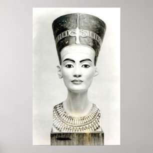 Bust från Queen Nefertiti Poster