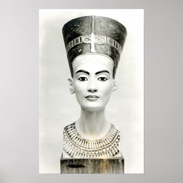 Bust från Queen Nefertiti Poster (Framsidan)