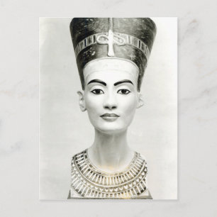Bust från Queen Nefertiti Vykort