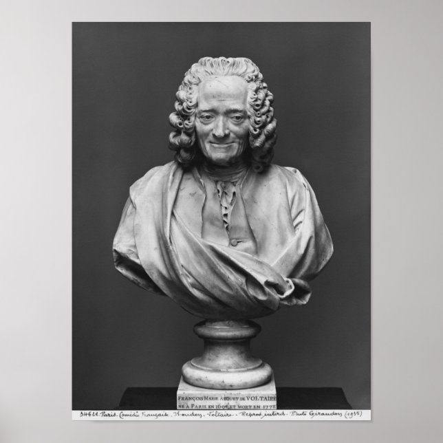 Bust från Voltaire Poster (Framsidan)