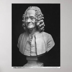 Bust från Voltaire Poster