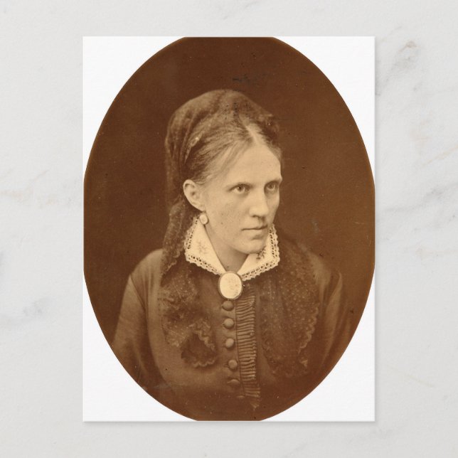 Bust mot porträtt, Anna G. Dostyevskaya Vykort (Framsida)