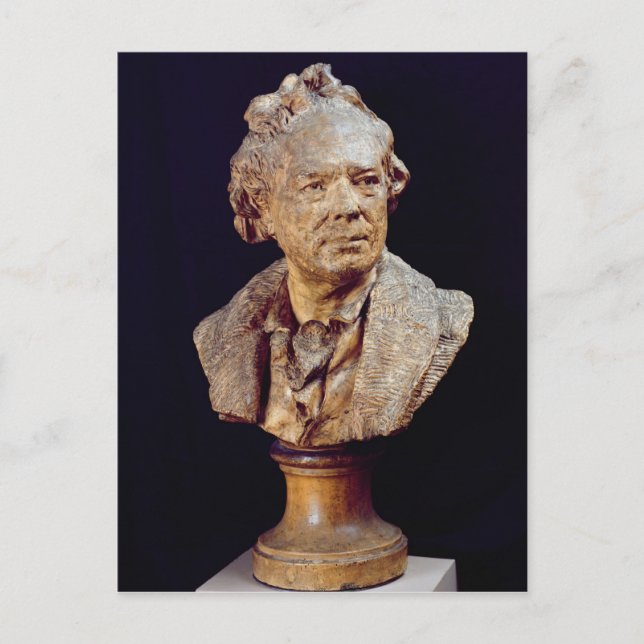 Bust of Christoph Wilibald von Gluck c.1775 Vykort (Framsida)