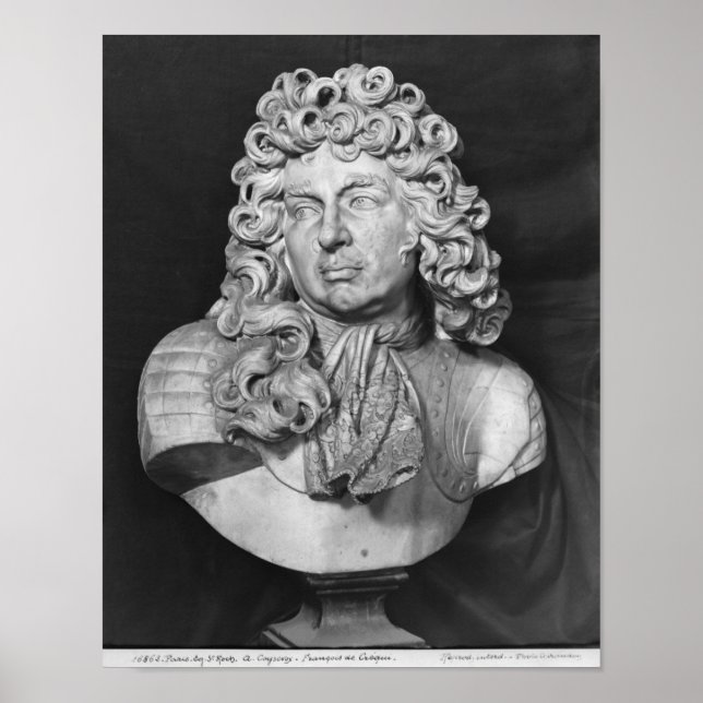 Bust of Francois de Crequy, 1690 Poster (Framsidan)