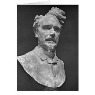 Bust of Henri Rochefort Hälsningskort