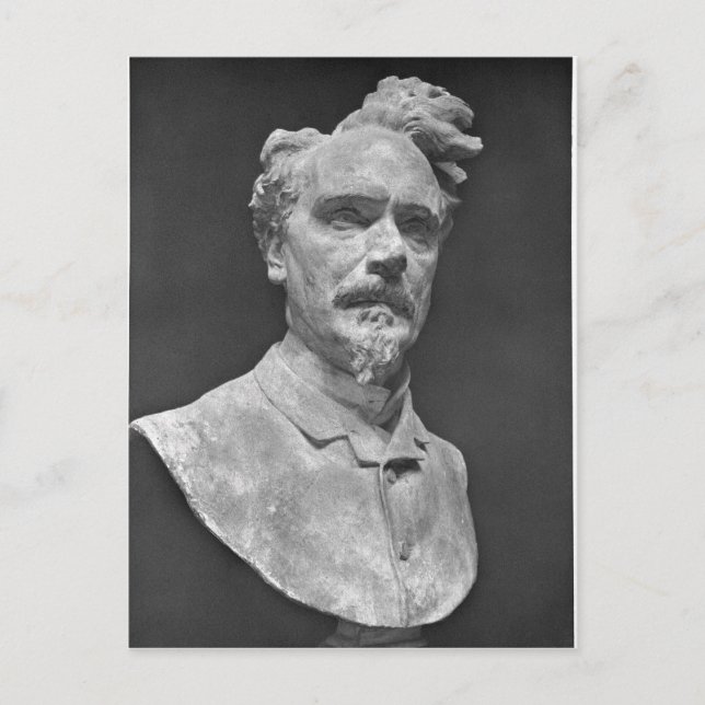 Bust of Henri Rochefort Vykort (Framsida)