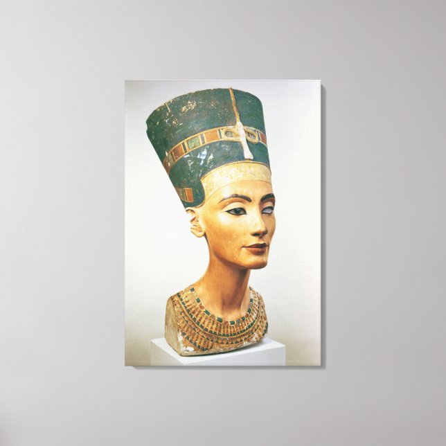 Bust of Queen Nefertiti, från studion vid SC Canvastryck (Framsida)