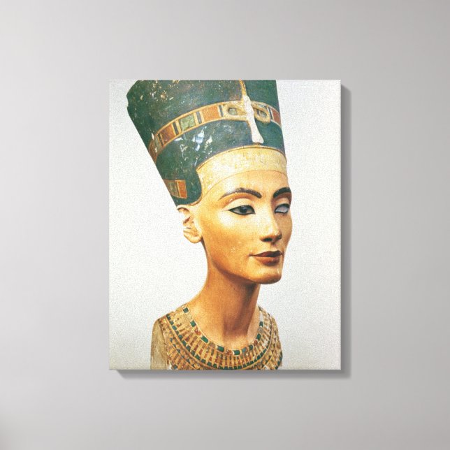 Bust of Queen Nefertiti, från studion vid SC Canvastryck (Framsida)