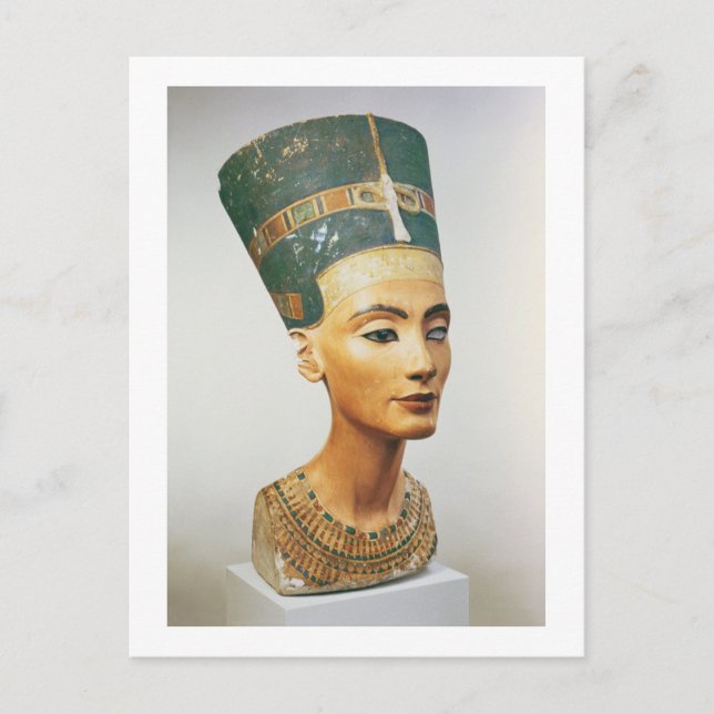 Bust of Queen Nefertiti, från studion vid SC Vykort (Framsida)