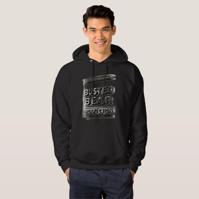 Busted Bear Productions Huva Hoodie (Hel framsida)