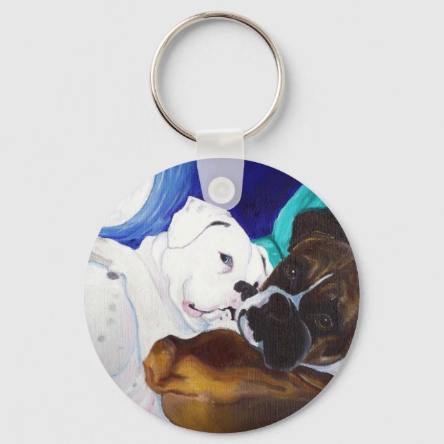 Busted Boxers Nyckelring (Framsida)