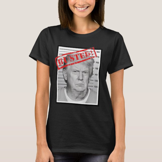 Busted Trump T-Shirt (Framsida)