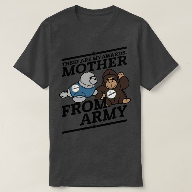 Buster Bluth, det här är mina Mor från armén T Shirt (Design framsida)