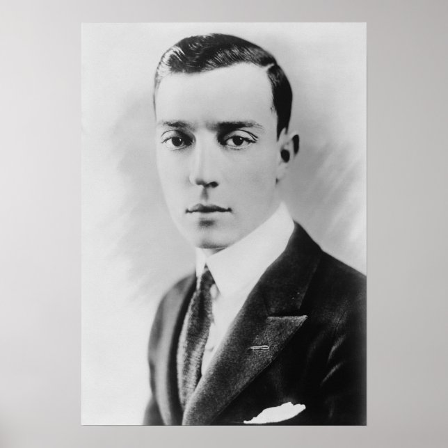 Buster Keaton - den Underbara stenen Ansikte Poster (Framsidan)