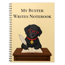 Buster Writes – Spiralblock för författare