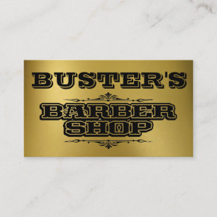 Busters Guld Visitkort