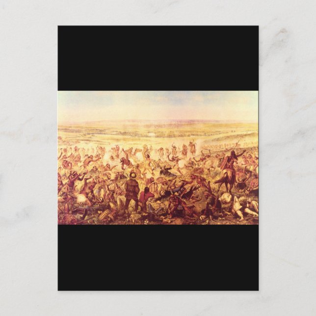 Busters sista kamp, Okänd_Art of America Vykort (Framsida)