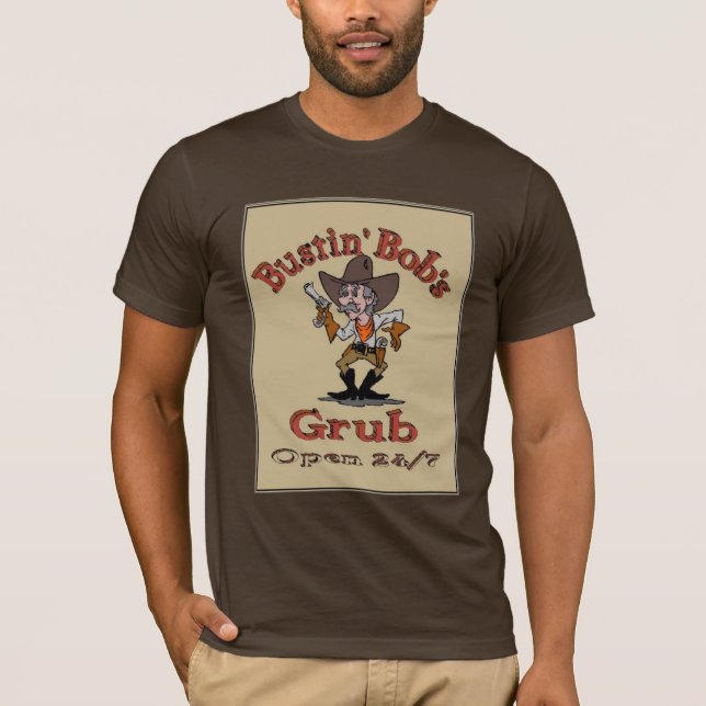 Bustin'Bob's Grub T-shirt (Framsida)