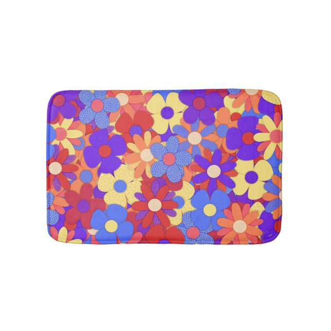 Bustling Bouquet Bath Mat Badrumsmatta (Framsidan)