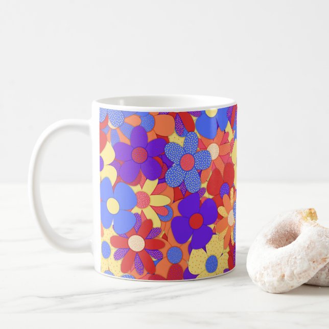 Bustling Bouquet Coffee Mugg (Med munk)