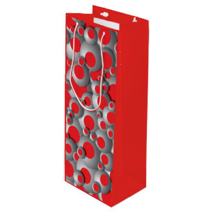 Bustling Bubbles Red Vin Gift Bag