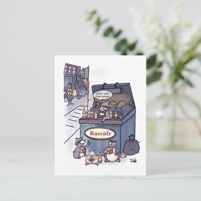 Busungar Vykort (Stående Fram)