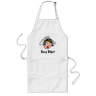 Busy Baker Long Apron Långt Förkläde