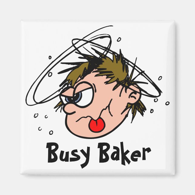Busy Baker Magnet (Framsidan)
