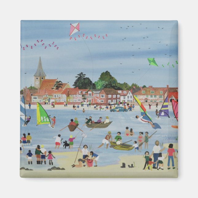 Busy Beach Magnet (Framsidan)