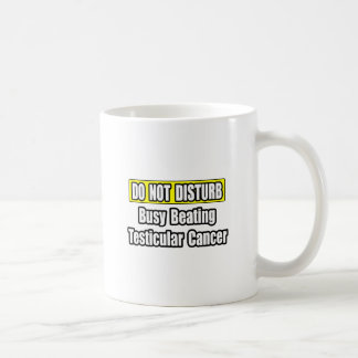 Busy Beating Testicular Cancer Kaffemugg
