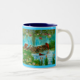 BUSY BEAVER KIDS Gift-artiklar Två-Tonad Mugg