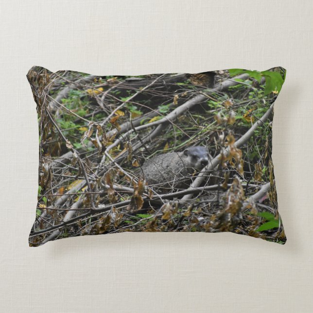 Busy Beaver Prydnadskudde (Framsidan)