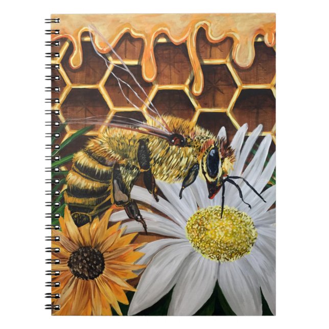 Busy Bee Anteckningsbok (Framsidan)