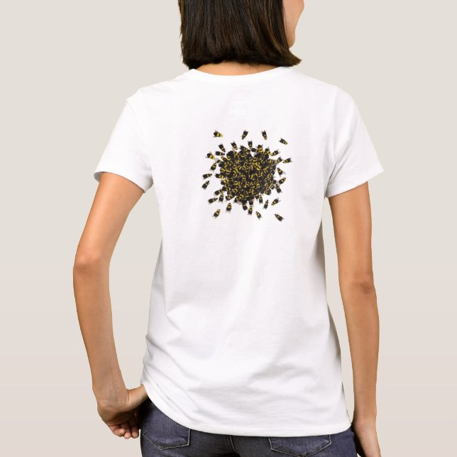 Busy Bee ~ Backside Tshirt Tee Shirt (Baksida)