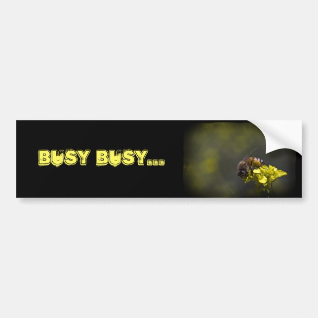 Busy Bee Bildekal (Framsidan)