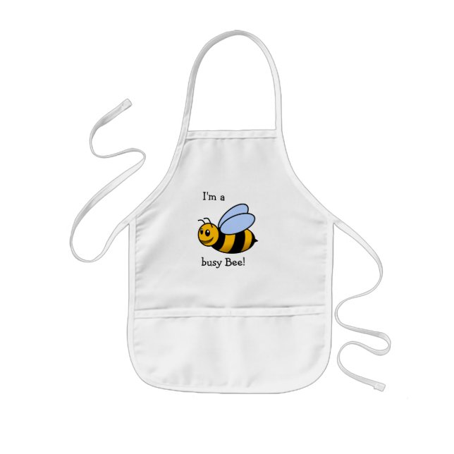 Busy Bee Childrens Apron Barnförkläde (Framsidan)