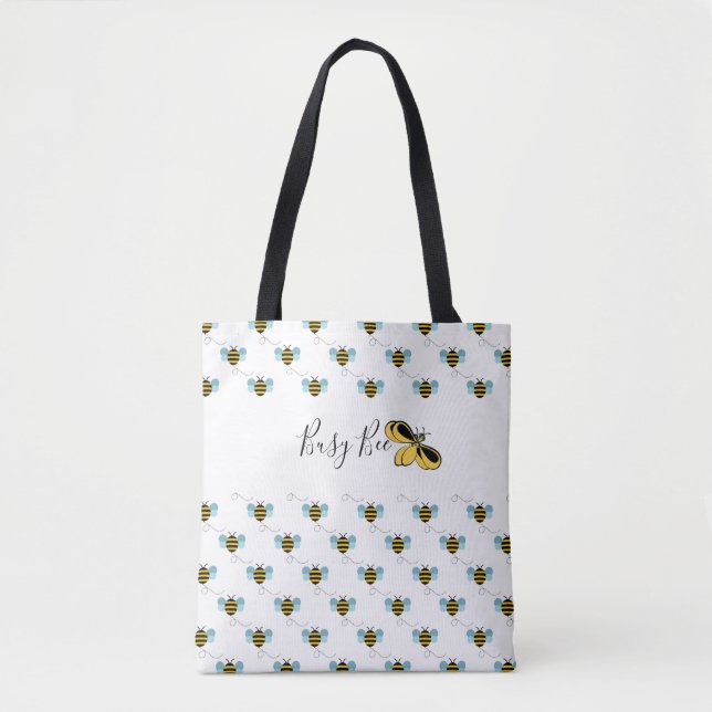 Busy Bee, Humla Shoulder Tote Tygkasse (Framsida)
