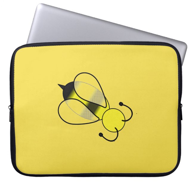 Busy Bee Laptop Fodral (Framsidan)