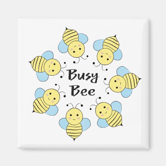 Busy Bee Magnet (Framsidan)