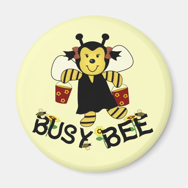 Busy Bee Magnet (Framsidan)