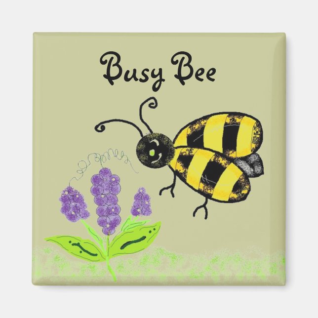 Busy Bee Magnet (Framsidan)